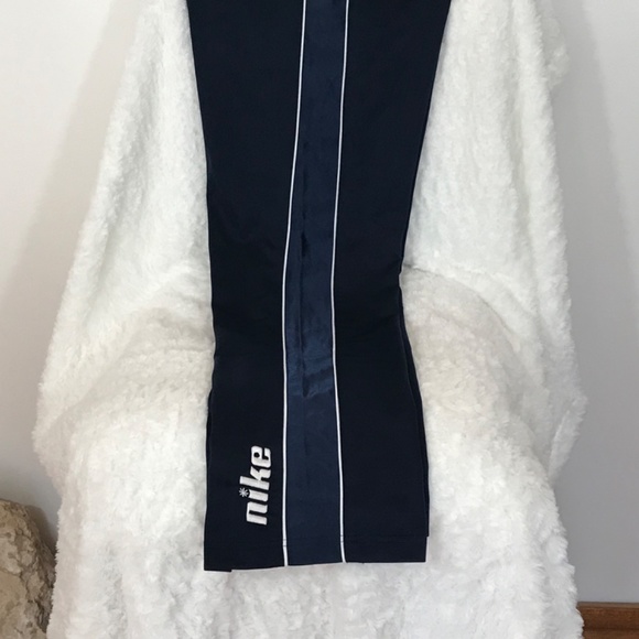 Nike Dark Blue Youth Sport Pant (Fits Women’s Small - US Product)/Side Stripes - Picture 7 of 14